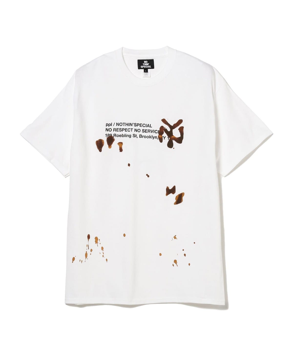 BEAMS T（ビームスT）NOTHIN'SPECIAL / SPILLED Tee（Tシャツ