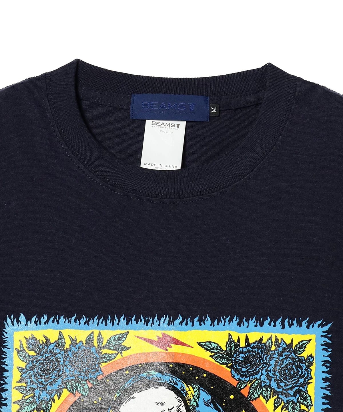 HIROTTON × BEAMS T / SKULL T-shirt