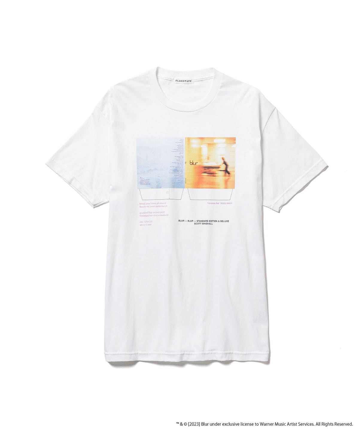 BEAMS T (BEAMS T) F-LAGSTUF-F × Blur / Tee (T-shirt/cut and sew 