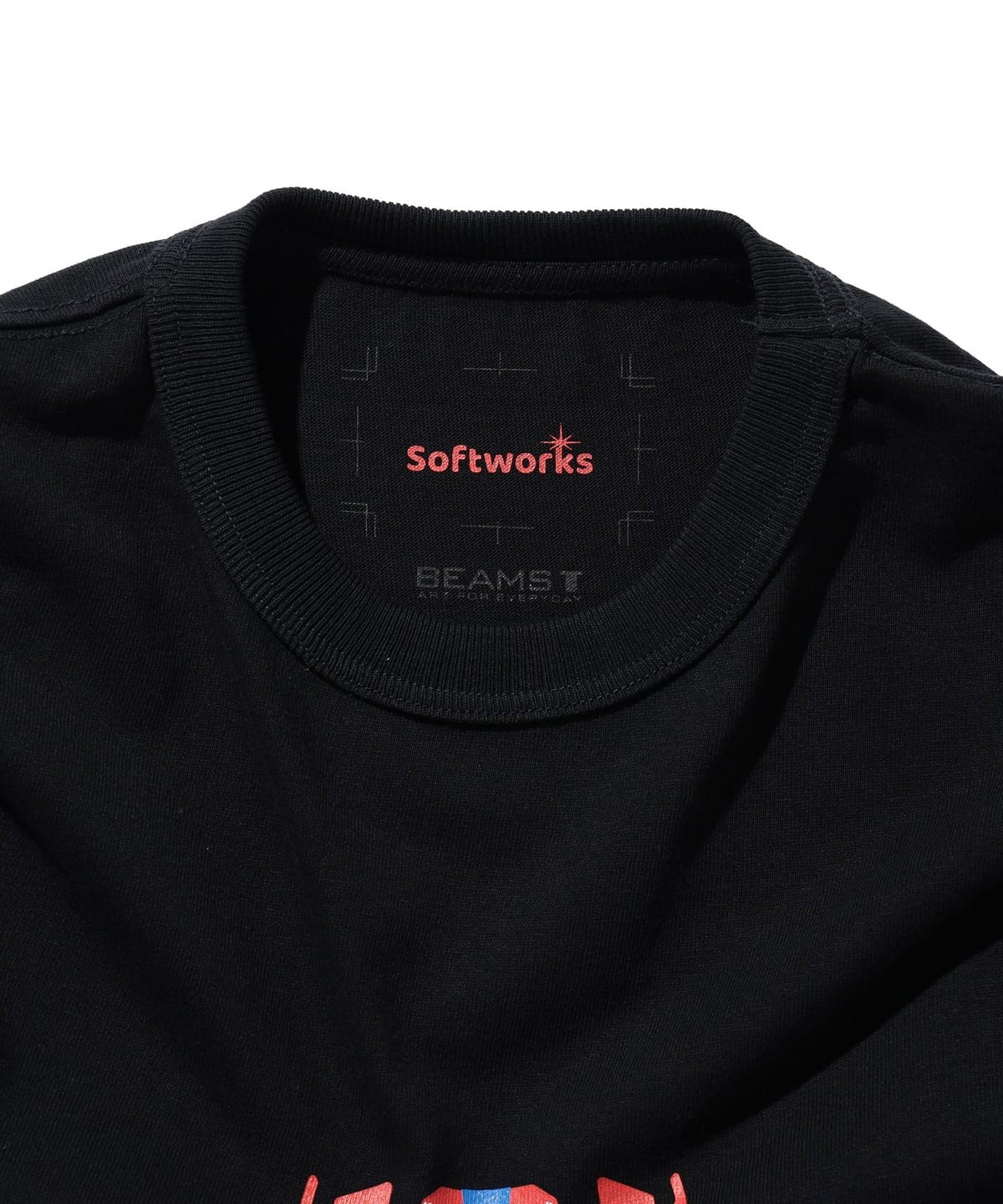 Softworks × sabukaru online × BEAMS T / T-shirt