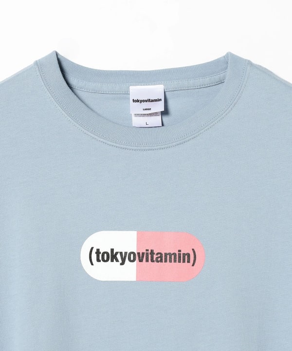 BEAMS T（ビームスT）tokyovitamin × BEAMS T / 別注 Pill Tee（T