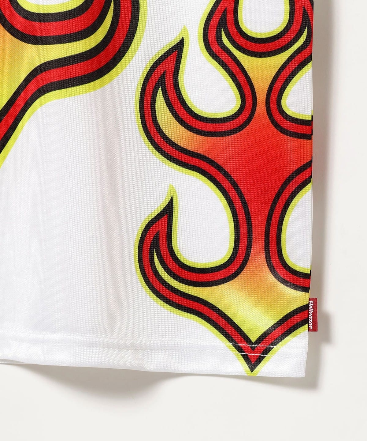 新品 Hellrazor サッカーシャツ　M BEAMS T（ビームスT）HELLRAZOR / FIRE SOCCER JERSEY（シャツ