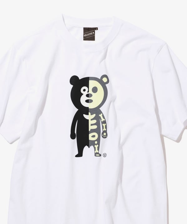BEAMS T（ビームスT）【SPECIAL PRICE】骨 ベアー Tシャツ（Tシャツ 