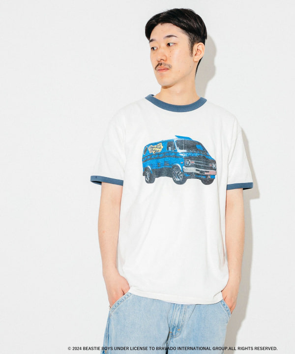 BEAMS（ビームス）【別注】GOOD ROCK SPEED / BEASTIE BOYS RINGER CAR Tシャツ（Tシャツ・カットソー  Tシャツ）通販｜BEAMS