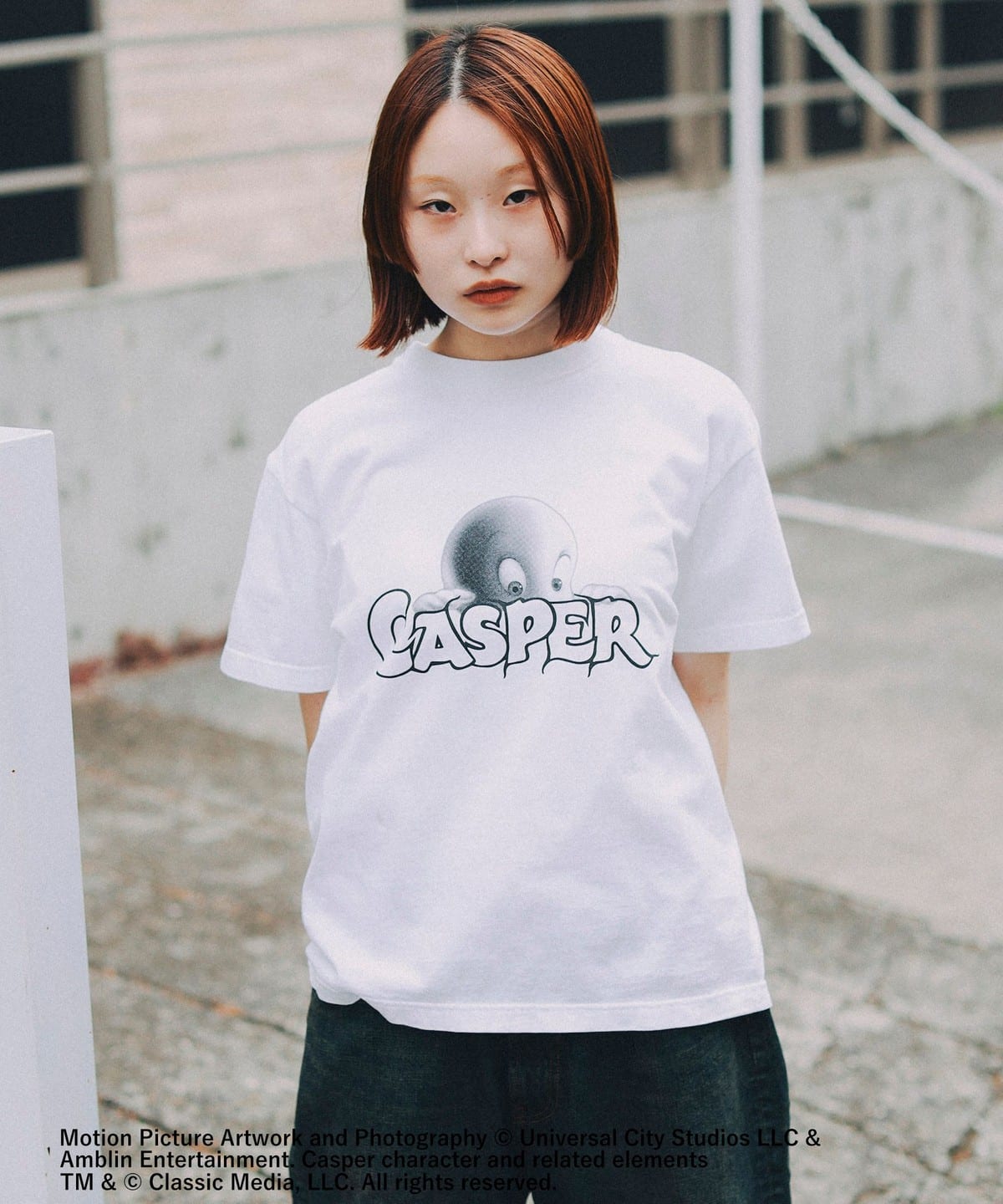 BEAMS（ビームス）Casper Print T-Shirt（Tシャツ・カットソー プリントTシャツ）