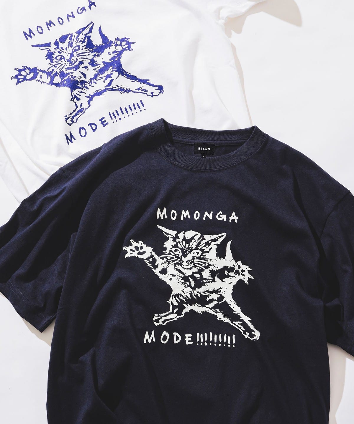 BEAMS MOMONGA MODE TEE (T-shirts, cut and sewn BEAMS printed T  