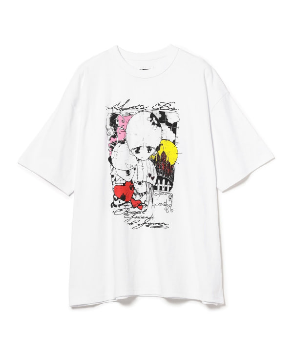 BEAMS T (BEAMS T) Gabe Van Giap / T-Shirt White (T-shirts