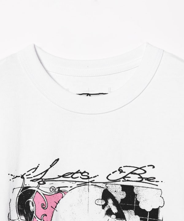 BEAMS T（ビームスT）Gabe Van Giap / T-Shirt White（Tシャツ