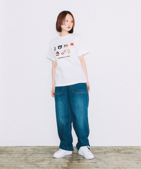 BEAMS T BEAMS T The Wonderful! design works. / LOVES JAPAN BEAR T-shirt (T- shirts, cut and sewn, printed T-shirts) for sale | BEAMS