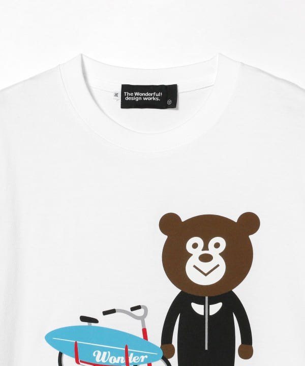 BEAMS T（ビームスT）The Wonderful! design works. / SURF BEAR Tシャツ（Tシャツ・カットソー プリントT シャツ）通販｜BEAMS
