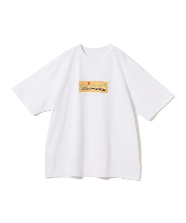 BEAMS T (BEAMS T) OGAWA YOHEI / T-SHIRT (WHITE) (T-shirts, cut and sewn,  printed T-shirts) for sale | BEAMS