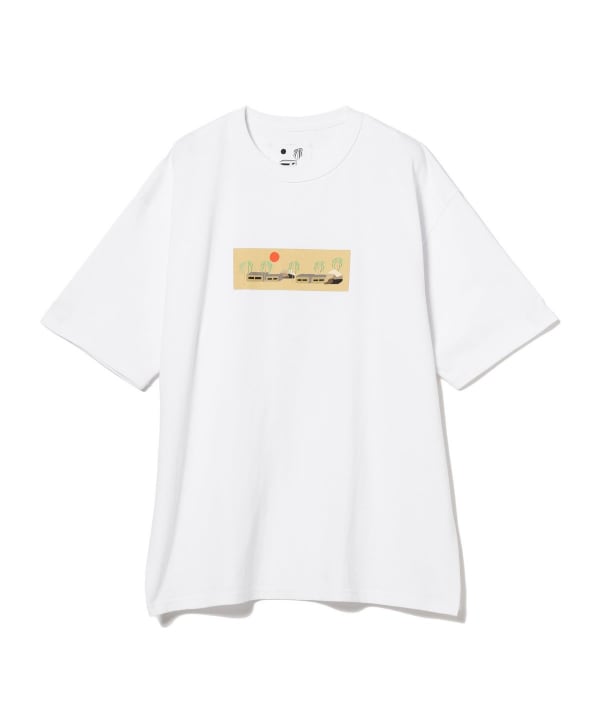 BEAMS T（ビームスT）OGAWA YOHEI / T-SHIRT(WHITE)（Tシャツ・カットソー プリントTシャツ）通販｜BEAMS