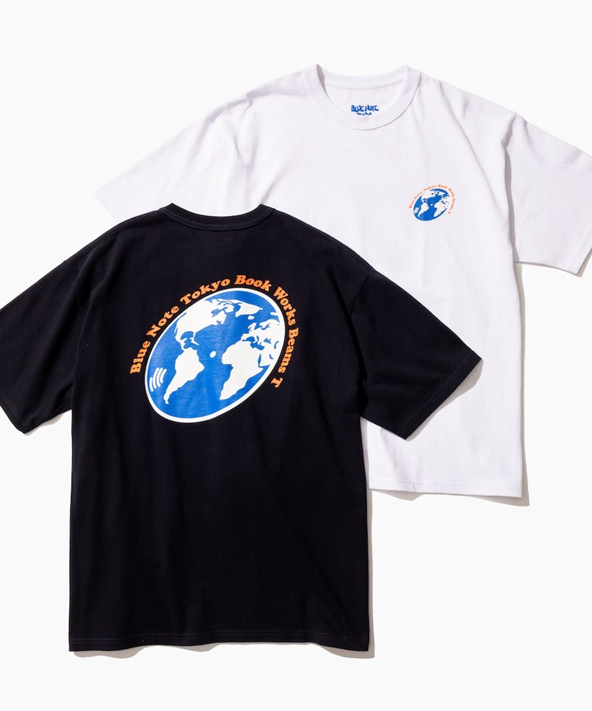 BEAMS T（ビームスT）【別注】Blue Note Tokyo × BOOKWORKS / EARTH T-SHIRT（Tシャツ・カットソー  プリントTシャツ）通販｜BEAMS