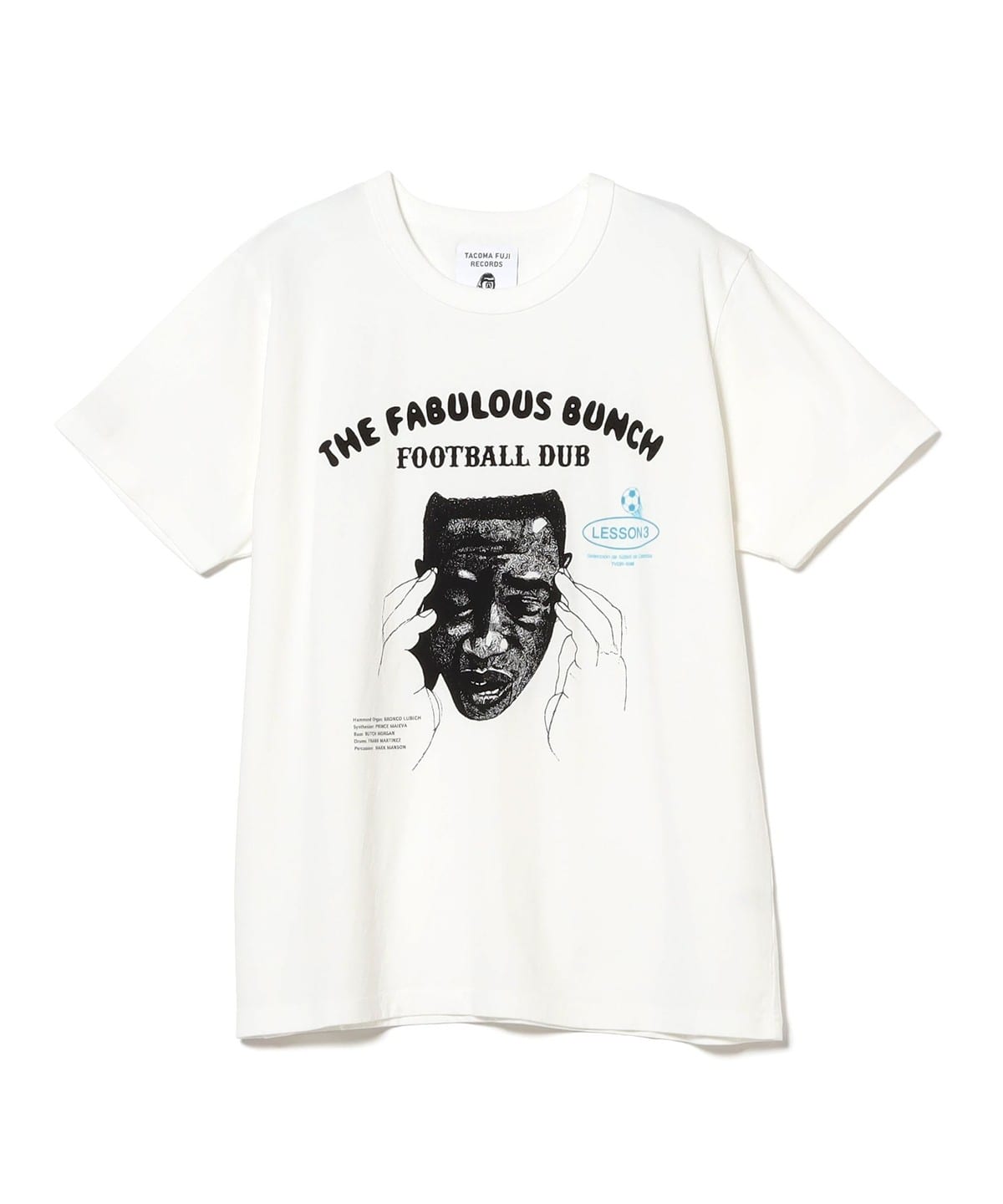 TACOMA FUJI RECORDS タコマフジレコード / LESSON3 FOOTBALL DUB Tシャツ・カットソー MEN WHITE M TACOMA FUJI RECORDS タコマフジレコード / LESSON3 FOOTBALL DUB Tシャツ・カットソー MEN WHITE M