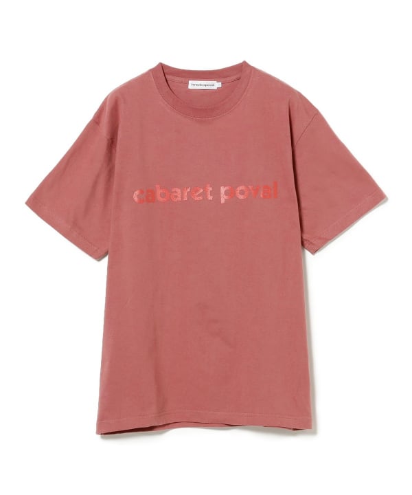 BEAMS T（ビームスT）Cabaret Poval / Logo T-Shirt（Tシャツ・カットソー プリントTシャツ）通販｜BEAMS