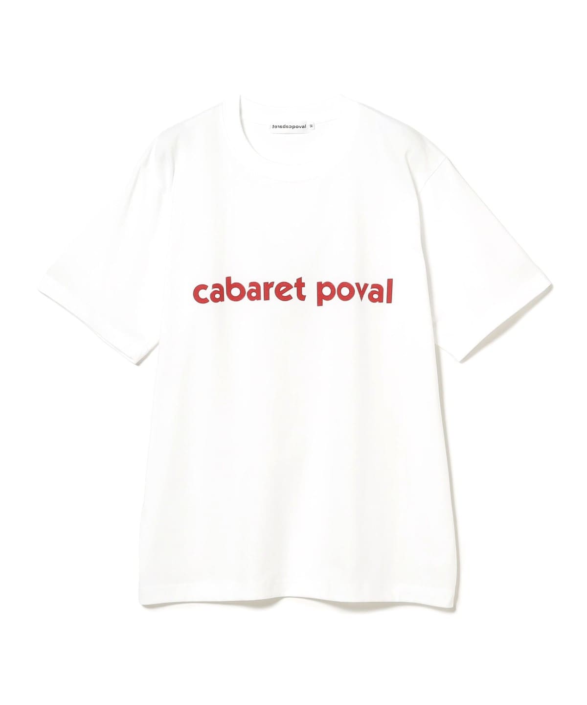 BEAMS T（ビームスT）Cabaret Poval / Logo T-Shirt（Tシャツ・カットソー プリントTシャツ）通販｜BEAMS