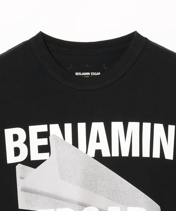 BEAMS T（ビームスT）【別注】Benjamin Edgar / T-shirt（NAVY