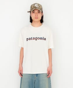patagonia / 73 Text Logo Organic T-Shirt