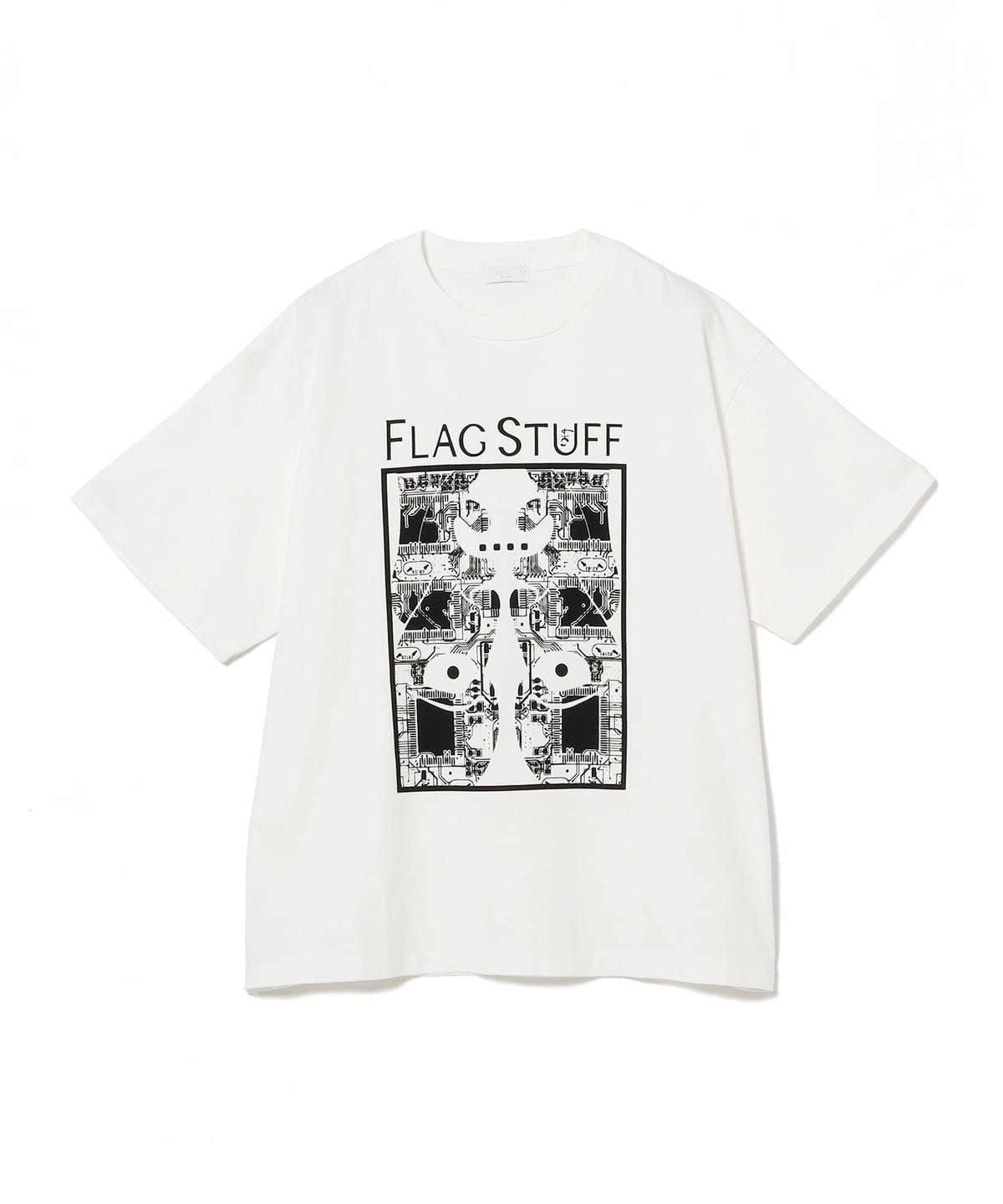 F-LAGSTUF-F フラグスタフ / FACE TEE Tシャツ・カットソー MEN WHITE XL F-LAGSTUF-F フラグスタフ / FACE TEE Tシャツ・カットソー MEN WHITE XL