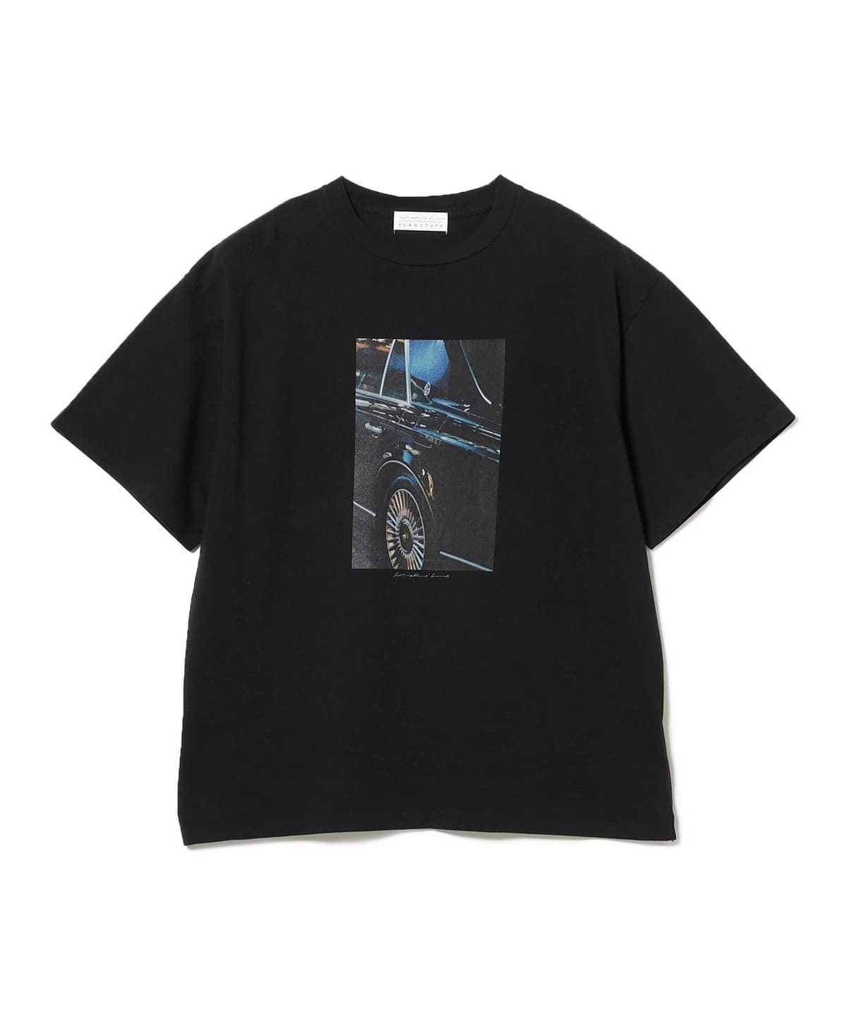 FLAGSTUFF × KOKI SATO / NIGHT SHIFT S/S TEE Tシャツ・カットソー MEN BLACK M FLAGSTUFF × KOKI SATO / NIGHT SHIFT S/S TEE Tシャツ・カットソー MEN BLACK M