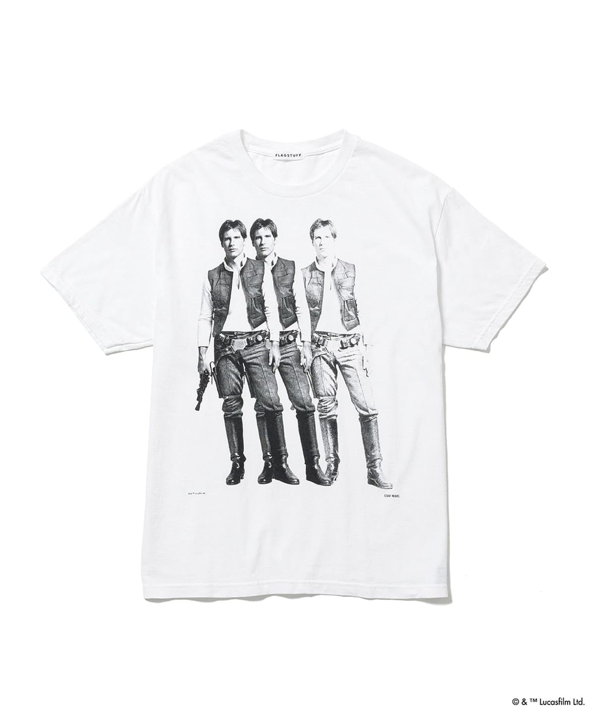 F-LAGSTUF-F フラグスタフ × STAR WARS / Han Solo TEE Tシャツ・カットソー MEN WHITE L F-LAGSTUF-F フラグスタフ × STAR WARS / Han Solo TEE Tシャツ・カットソー MEN WHITE L