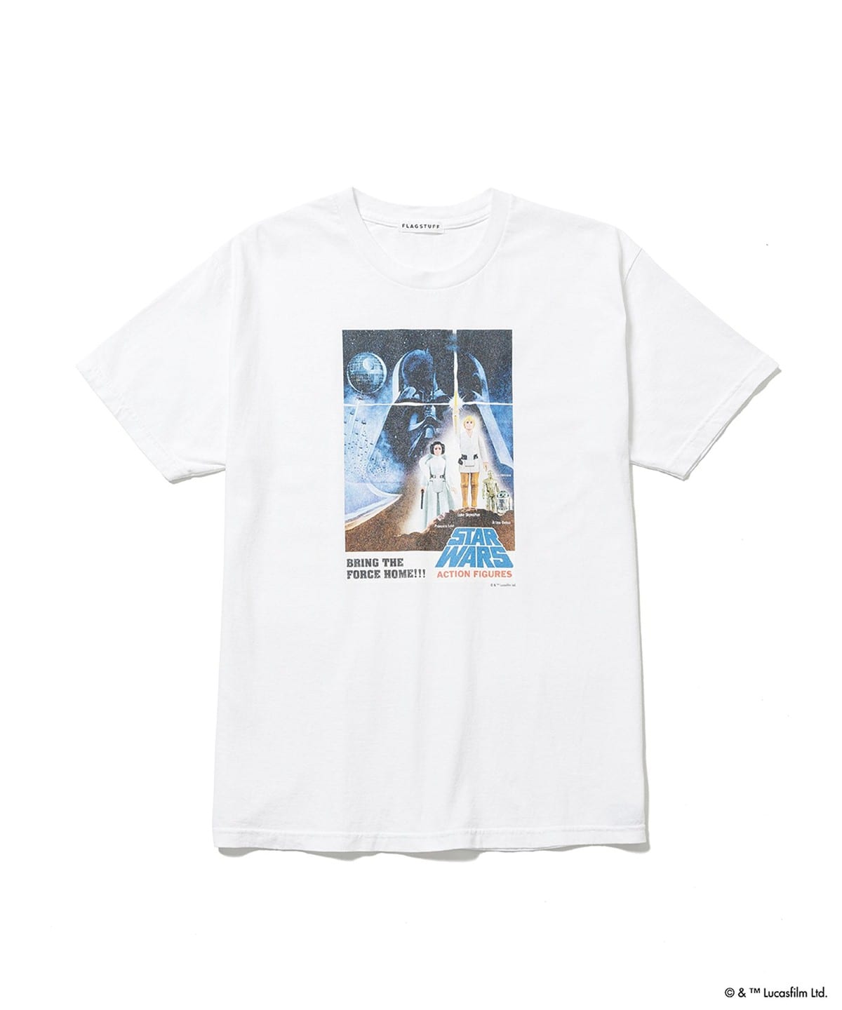 F-LAGSTUF-F フラグスタフ × STAR WARS / Action Figures Tee Tシャツ・カットソー MEN WHITE XXL F-LAGSTUF-F フラグスタフ × STAR WARS / Action Figures Tee Tシャツ・カットソー MEN WHITE XXL