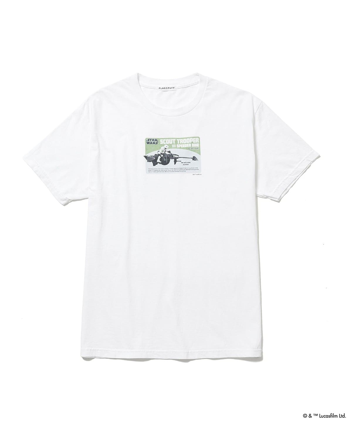 F-LAGSTUF-F フラグスタフ × STAR WARS / Scout Trooper Tee Tシャツ・カットソー MEN WHITE XL F-LAGSTUF-F フラグスタフ × STAR WARS / Scout Trooper Tee Tシャツ・カットソー MEN WHITE XL