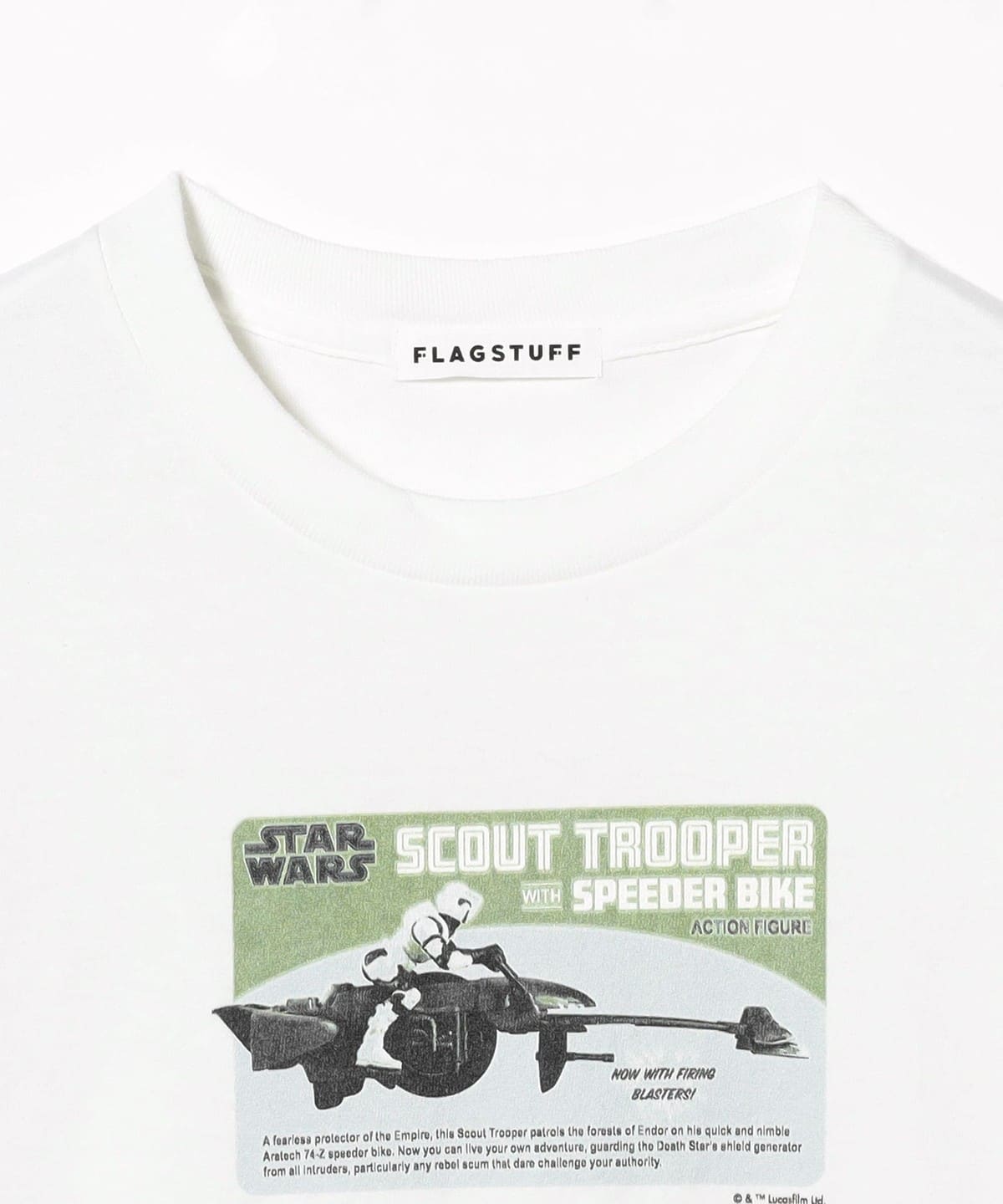 BEAMS T（ビームスT）F-LAGSTUF-F × STAR WARS / Scout Trooper Tee（T