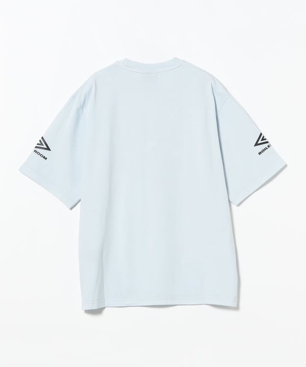 BEAMS T（ビームスT）BOILER ROOM × UMBRO / Washed T-shirt（T