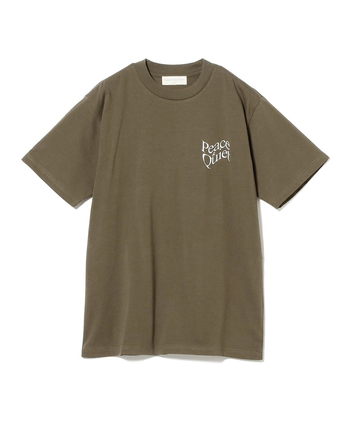 Museum of Peace & Quiet ミュージアム オブ ピース アンド クワイエット / Wordmark Tee(COFFEE) Tシャツ・カットソー MEN COFFEE XL Museum of Peace & Quiet ミュージアム オブ ピース アンド クワイエット / Wordmark Tee(COFFEE) Tシャツ・カットソー MEN COFFEE XL
