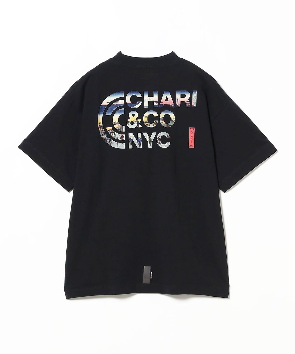 CHARI & CO チャリアンドコー × NAGA / PHYSICAL LOGO TEE Tシャツ・カットソー MEN BLACK XL CHARI & CO チャリアンドコー × NAGA / PHYSICAL LOGO TEE Tシャツ・カットソー MEN BLACK XL