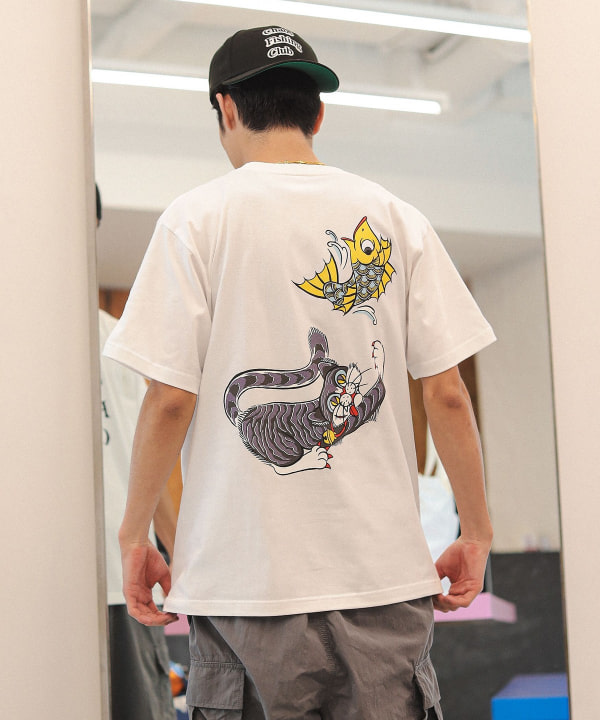 BEAMS T（ビームスT）Chaos Fishing Club / Doraneko T-Shirt S/S（T