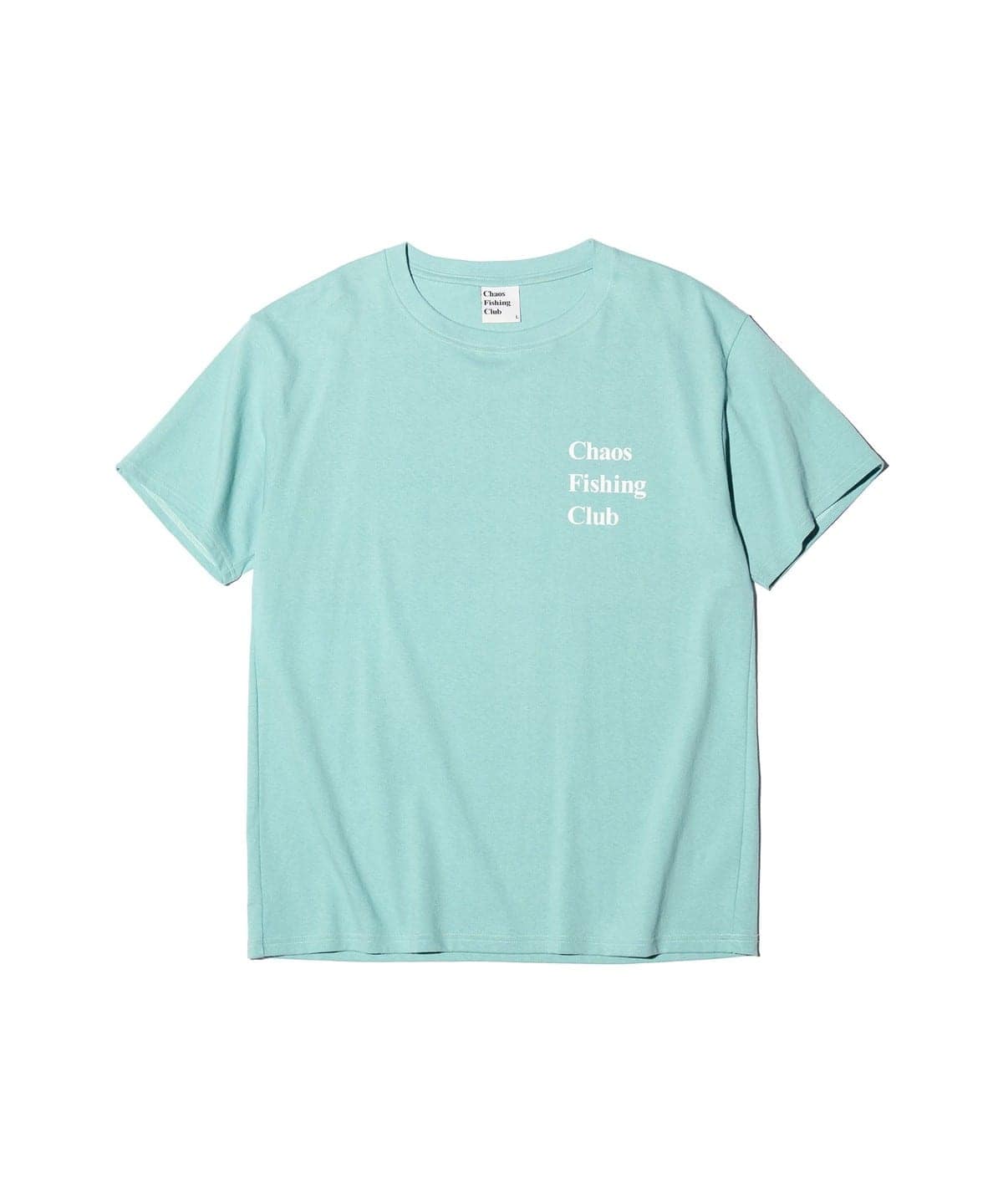 Chaos Fishing Club カオス フィッシング クラブ / Logo T-Shirt S/S Tシャツ・カットソー MEN LT. BLUE L Chaos Fishing Club カオス フィッシング クラブ / Logo T-Shirt S/S Tシャツ・カットソー MEN LT. BLUE L