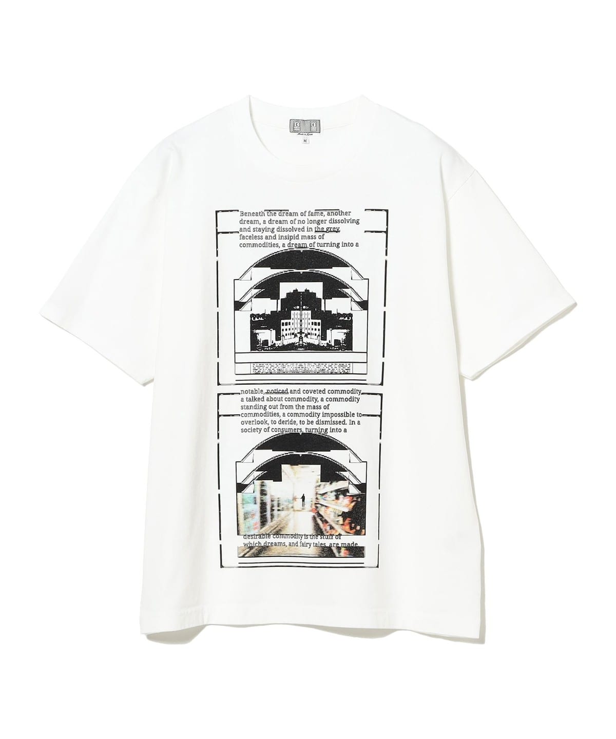 C. E シーイー / MD THE GREY T Tシャツ・カットソー MEN WHITE XXL C. E シーイー / MD THE GREY T Tシャツ・カットソー MEN WHITE XXL