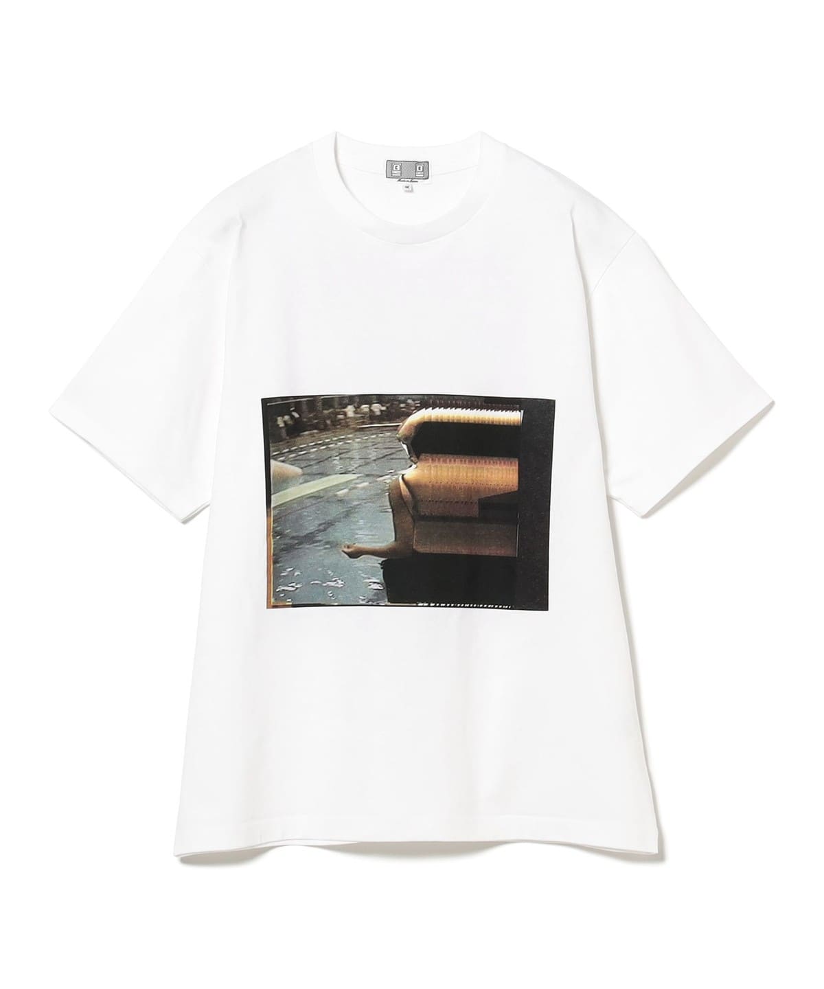 C. E シーイー / TH diving board T Tシャツ・カットソー MEN WHITE M C. E シーイー / TH diving board T Tシャツ・カットソー MEN WHITE M