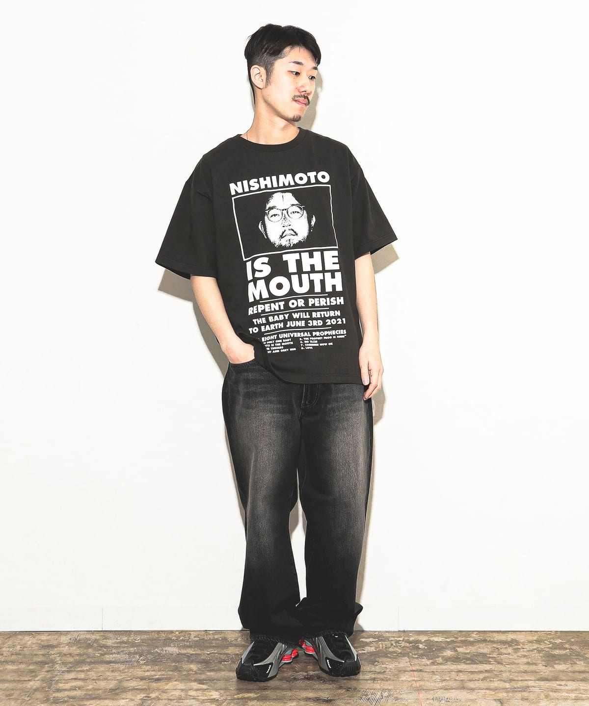 BEAMS T (BEAMS T) NISHIMOTO IS THE MOUTH / L11C TEE (T