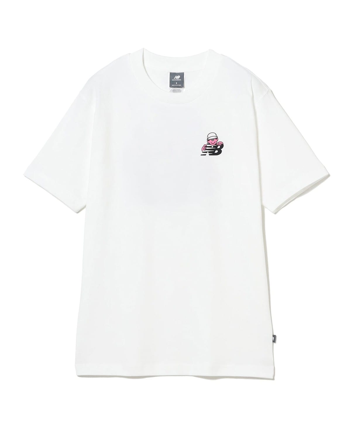 New Balance × Face Oka / Character T-Shirt Tシャツ・カットソー MEN WHITE L New Balance × Face Oka / Character T-Shirt Tシャツ・カットソー MEN WHITE L