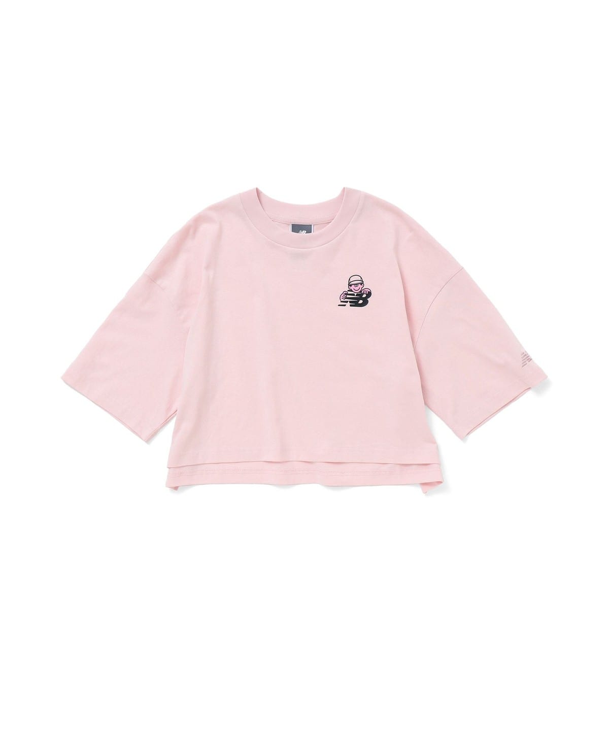 〈WOMEN〉New Balance × Face Oka / Small Logo T-Shirt Tシャツ・カットソー WOMEN ROSE SUGAR S 〈WOMEN〉New Balance × Face Oka / Small Logo T-Shirt Tシャツ・カットソー WOMEN ROSE SUGAR S
