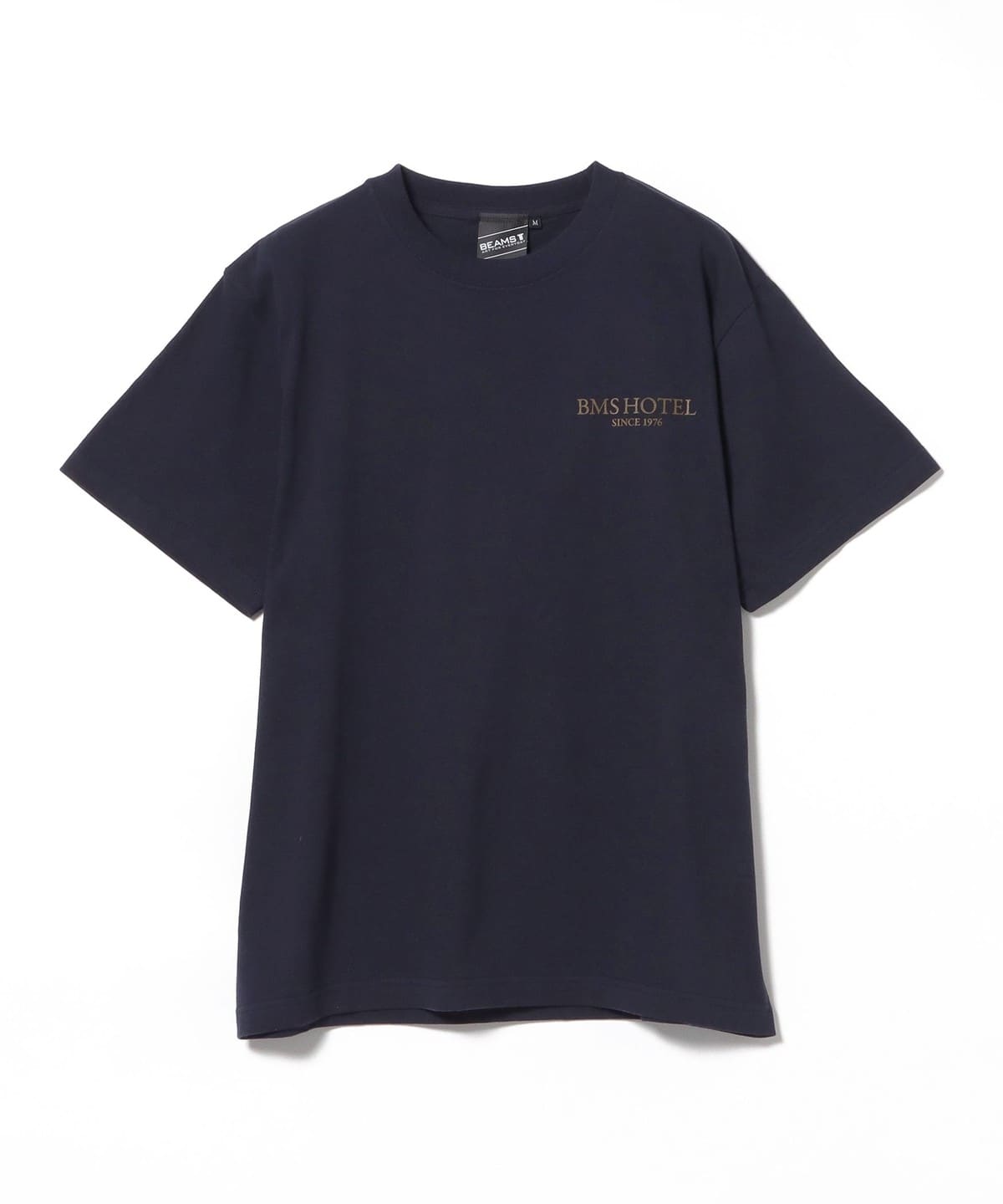 新品タグ付き　DALLAS プリント ブラウン Tシャツ M BEAMS T（ビームスT）【SPECIAL PRICE】BMS HOTEL Tシャツ（T