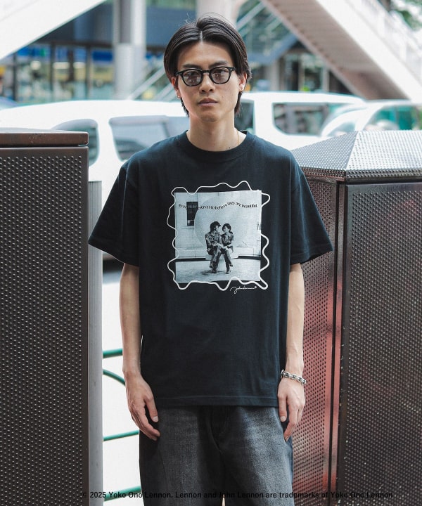80's John Lennon/ジョン・レノン 1940-1980メモリアルTシャツ