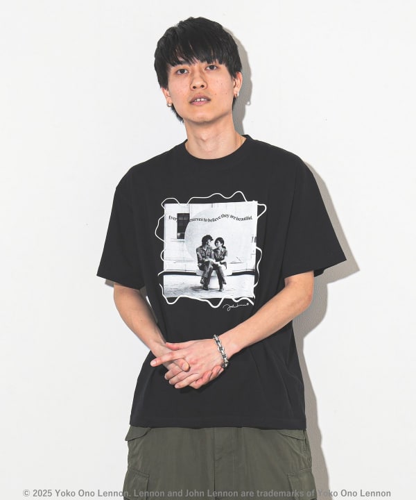 lenon　ビームスプラス BEAMS John Lennon T-Shirt② (T-shirts, cut and sewn BEAMS