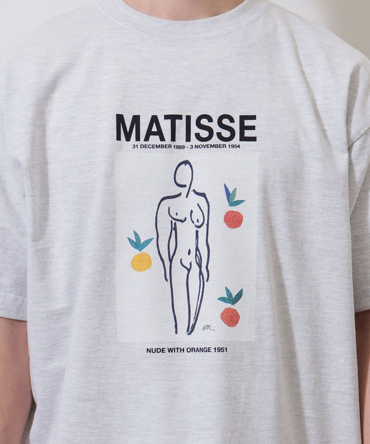 BEAMS（ビームス）Henri Matisse Print-T-Shirt①（Tシャツ