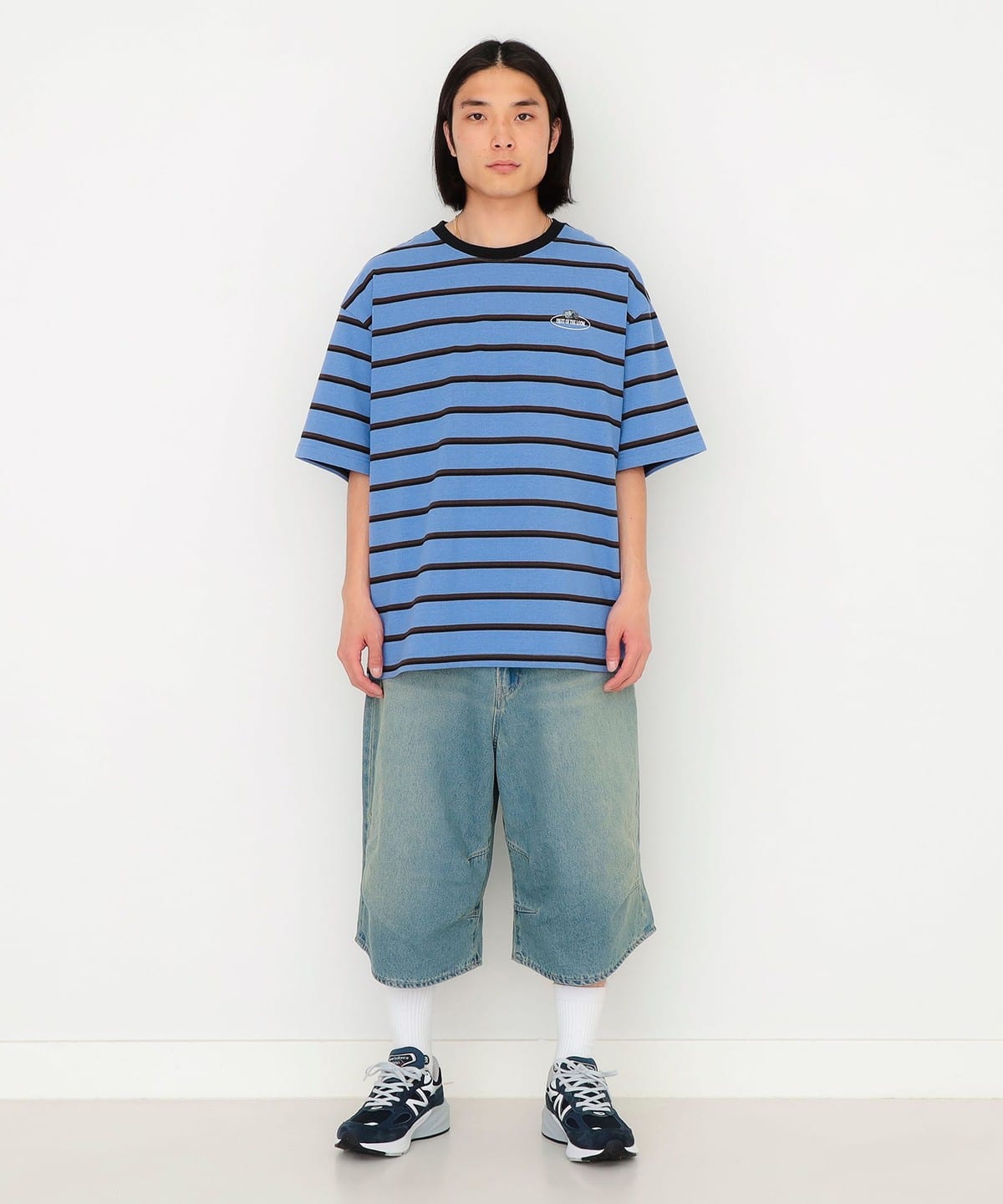 BEAMS T（ビームスT）FRUIT OF THE LOOM / Retro Border T-Shirt