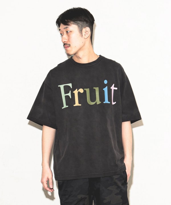 BEAMS T（ビームスT）FRUIT OF THE LOOM / Fade Print T-Shirt