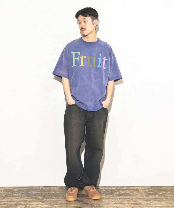 BEAMS T（ビームスT）FRUIT OF THE LOOM / Fade Print T-Shirt