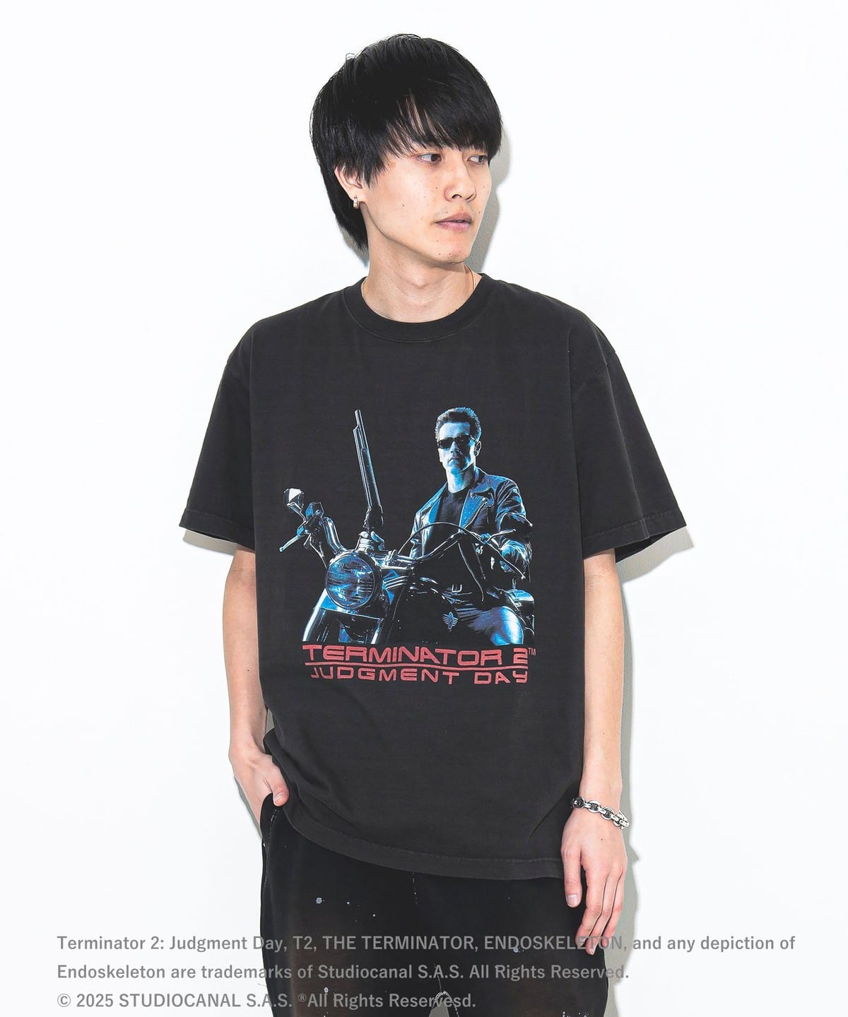 90s USA製 ターミネーター2 T-800 エアブラシ アート Tシャツ 90s USA製 ターミネーター2 T-800 エアブラシ アート Tシャツ