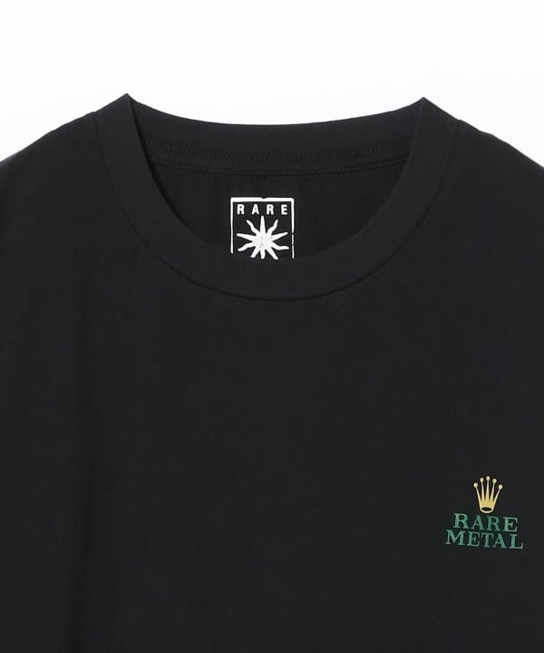 レア稀少 新品未使用 ビームス別注 レミレリーフ インディゴ染め ネイティブ柄 BEAMS T（ビームスT）RAREMETAL / Critical Future T-shirt（T