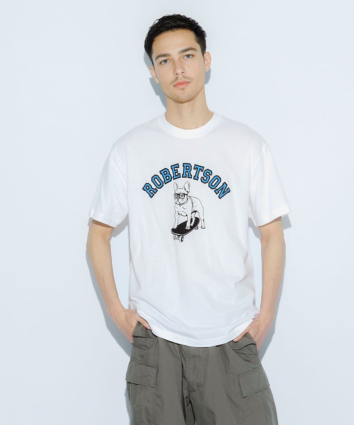 fLAnsisCA フランシスカ / Print Tshirt 25SS ⑤ Tシャツ・カットソー MEN WHITE L fLAnsisCA フランシスカ / Print Tshirt 25SS ⑤ Tシャツ・カットソー MEN WHITE L