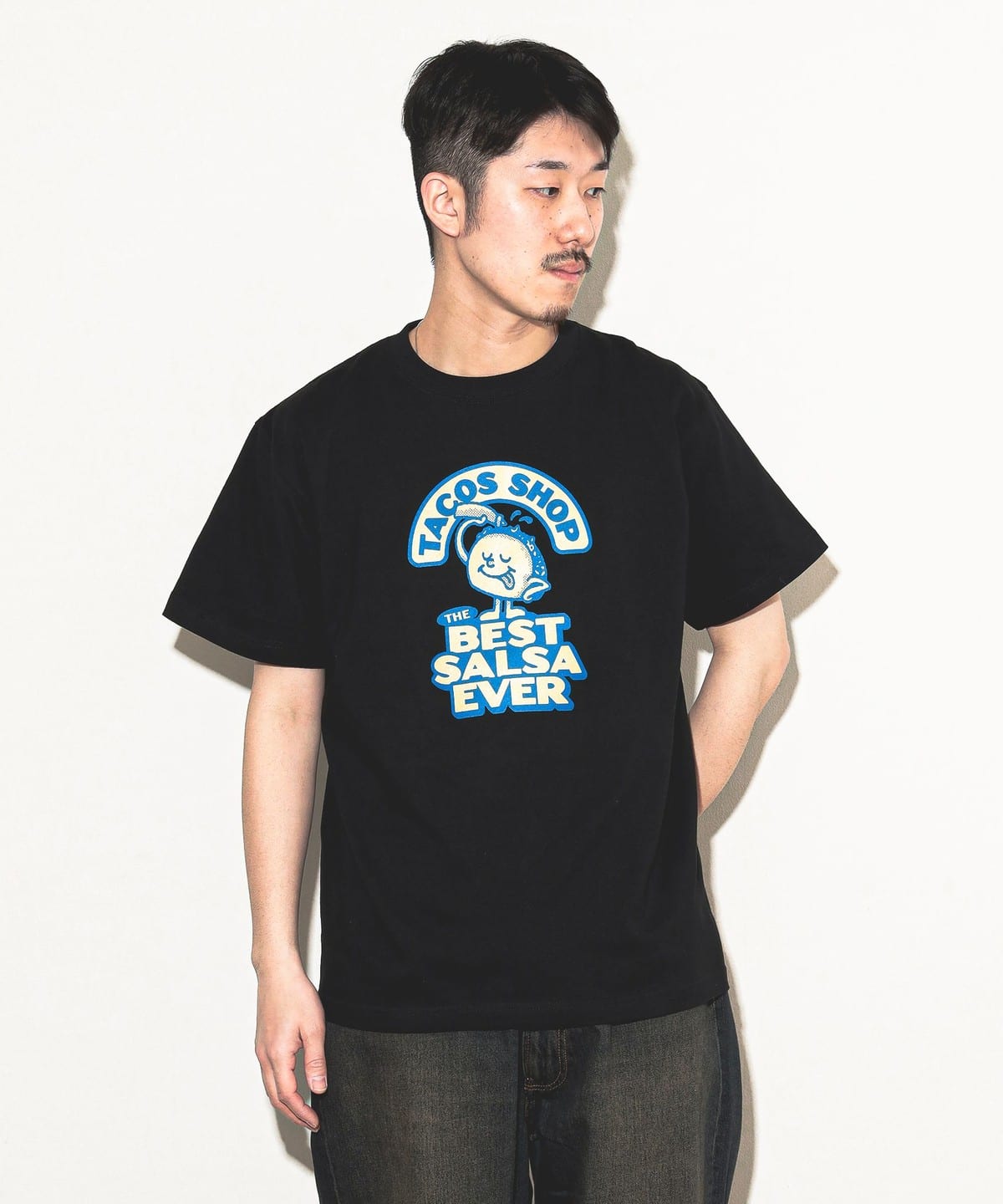 Tシャツ・カットソー BEAMS FW24 Knit polo shirt (38020032156 19) BEAMS（ビームス）プレーン クルーネック Tシャツ（Tシャツ