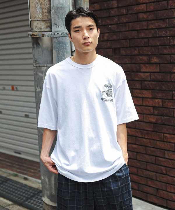 独特の素材 BEAMS T-SHIRT（Tシャツ・カットソー T（ビームスT）TRAVELING ミュージシャン